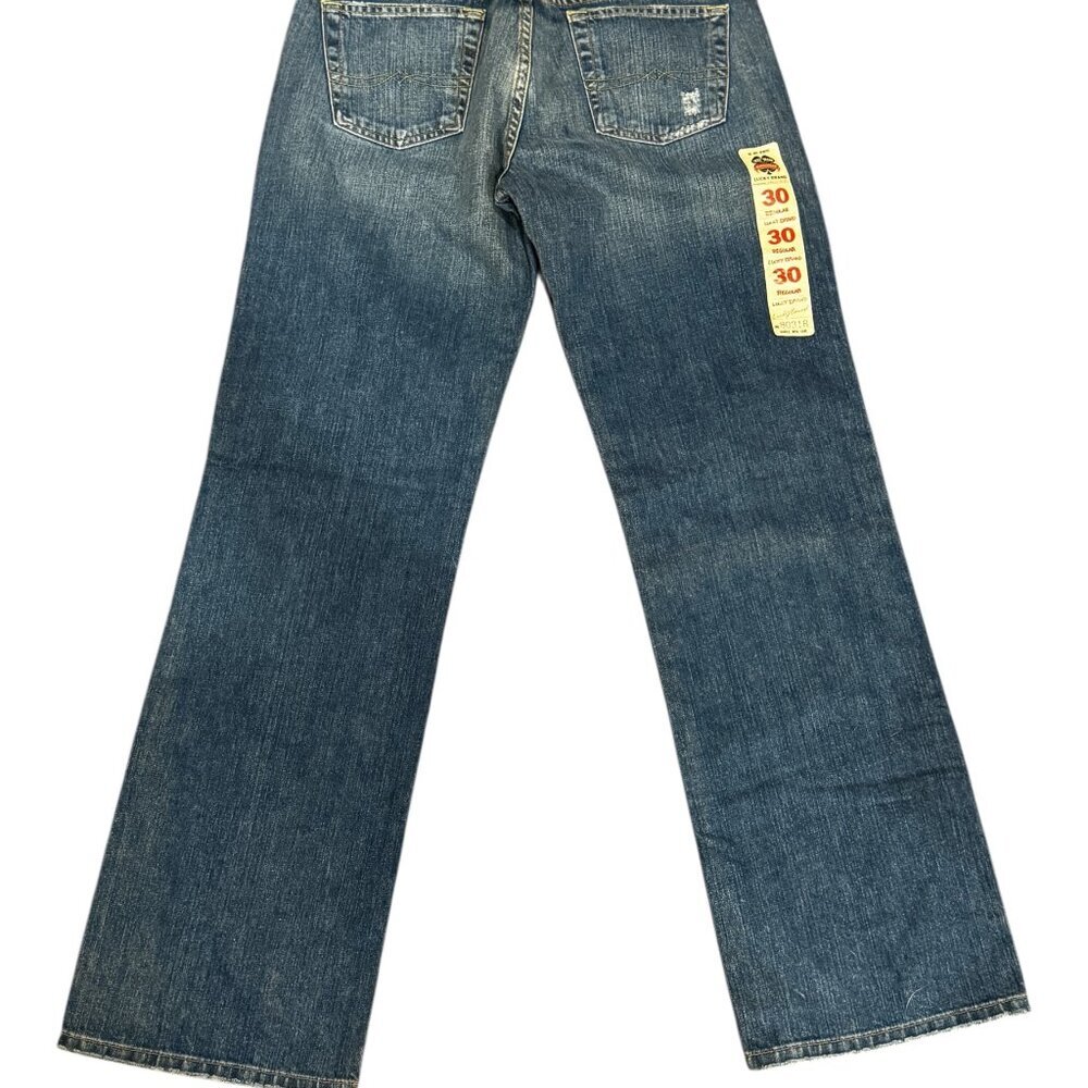 Lucky Brand NWT Boyfriend Jeans Size 10 30 Distressed Medium Wash Denim - Picture 5 of 5